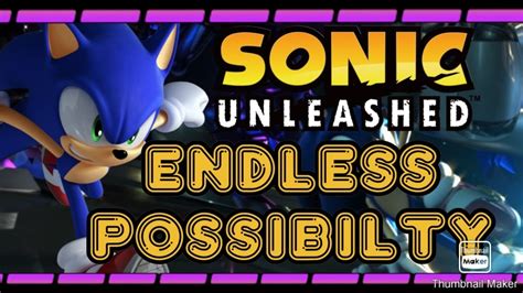 sonic wiki endless possibility
